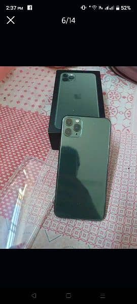 iphone 11 pro max 64GB with box 3