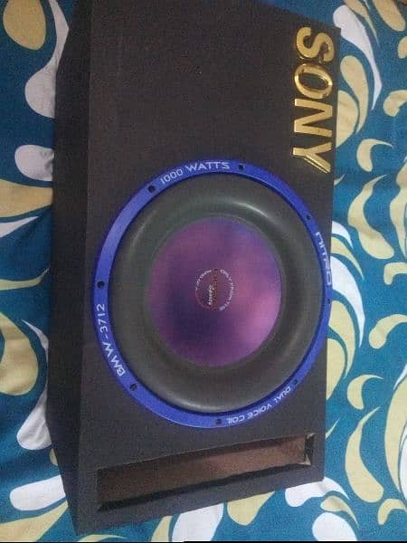 imported car woofer BMW Nitro 3