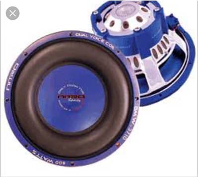 imported car woofer BMW Nitro