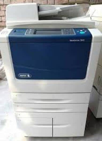 XEROX Work Station 5855 -A4&A3 Media, Fast Print, Scan, Photocopy Fax 1