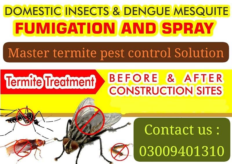 pest control/termite control/dengue spary/fumigation 2