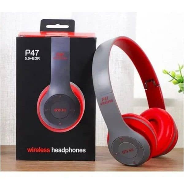 P47 wireless headphones. 4