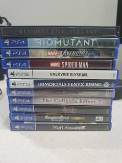 Personal PS4/PS5 games (Reg All)