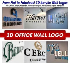 office name plates3D & house name plates 0