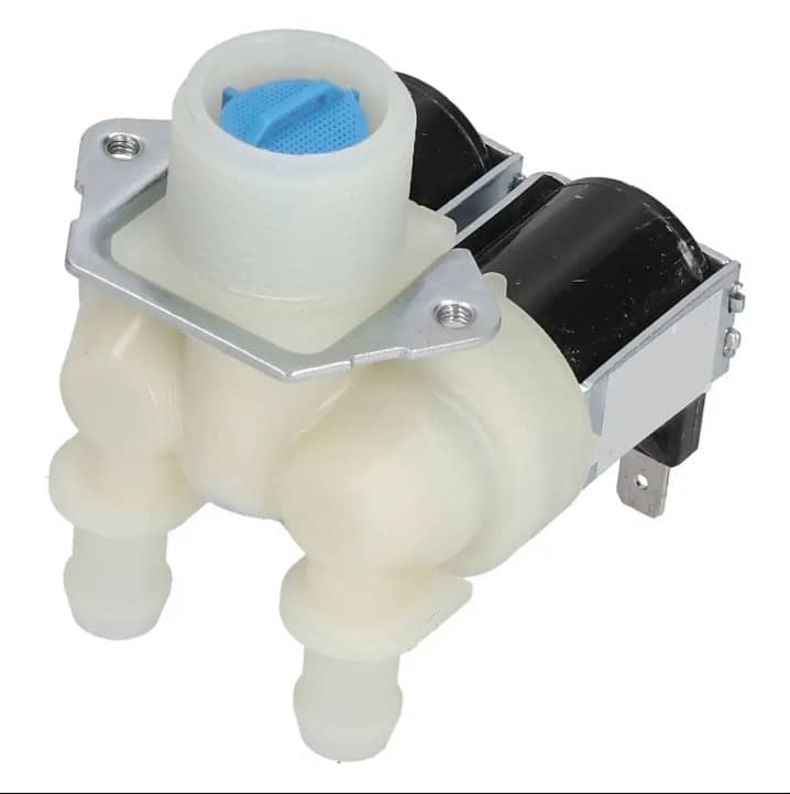 Washing machine water Inlet valve solenoid double head delivery avail 3