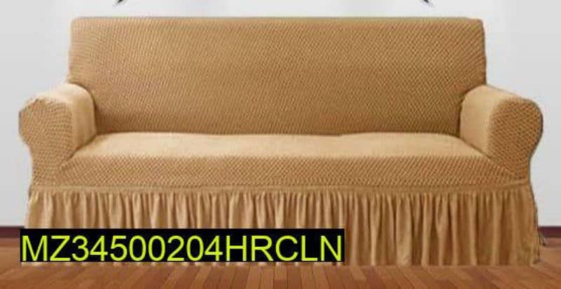 5 seater Mesh plain fitted sofa cover All color available 1