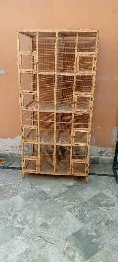 wooden cage 8 portions