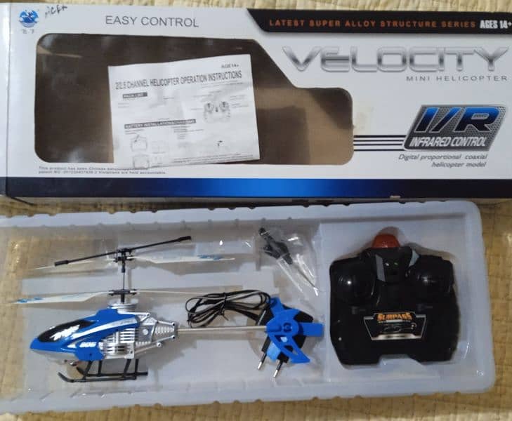 Velocity Remote Control Kids Helicopter 1