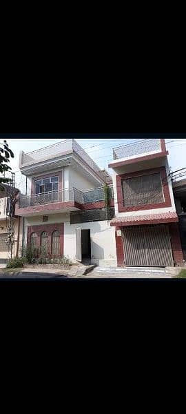 Double story house in sharqi colony 0