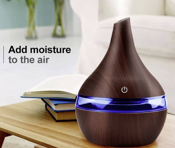 Essential Oil Diffuser With LED Night Light, Ultrasonic Aromatherapy H 6