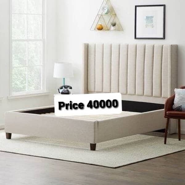 Double bed, king size different design, good quality low price 6