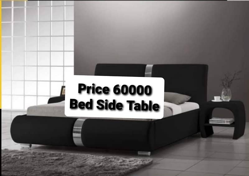 branded bedset/new style bed/side table/poshish bed 7