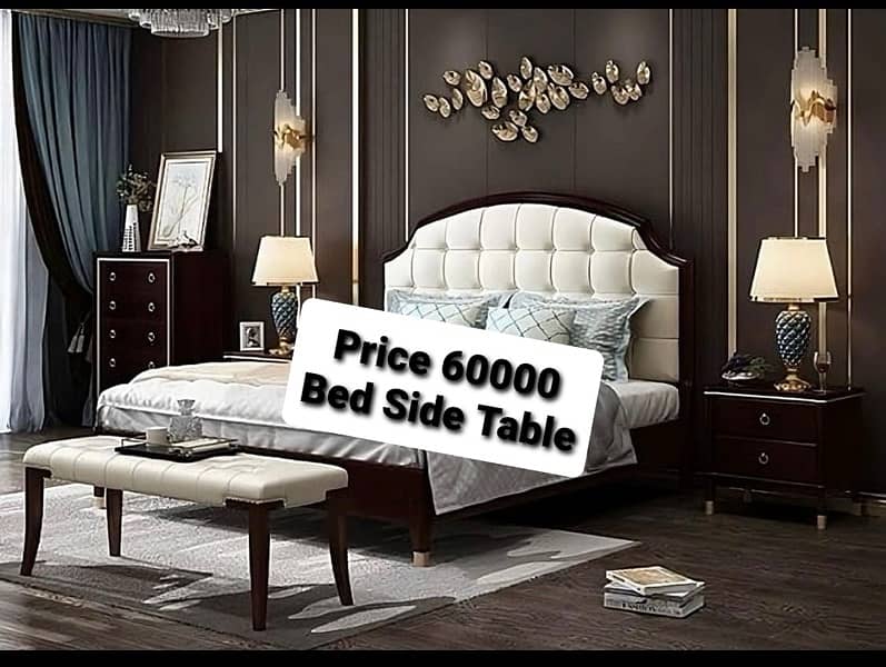 Double bed, king size different design, good quality low price 10