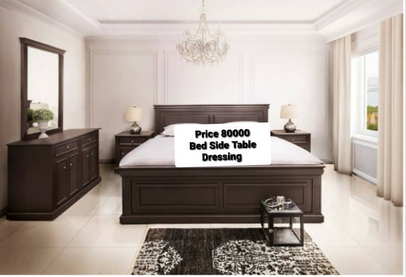Double bed, king size different design, good quality low price 13