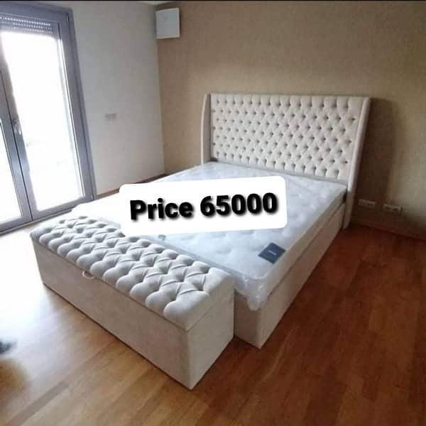 Double bed, king size different design, good quality low price 18