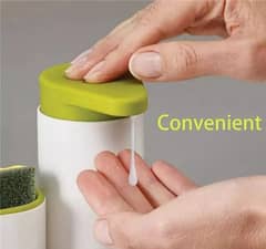 Soap dispenser with brush holder Home delivery available