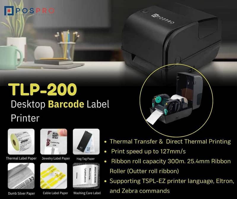 Brand New BlackCopper Barcode Lable Printer (Cash On Delivery) 2