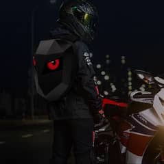 Backpack with Led Eyes screen with Bluetooth & waterproof for laptop