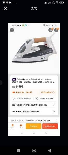 steam n dry iron gaba national originals 2