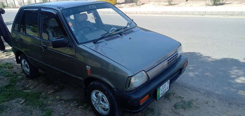 mehran 18 model Lahore number 70% genuine and 30% paint 4