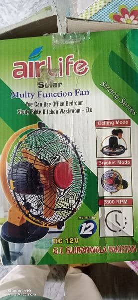 brecket FAN, table fan, 12v DC fan and 12 power supply available 2