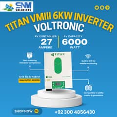 Titan VMIII 6kw/4kw(Voltronic-Hybrid/Ongrid Inverter)