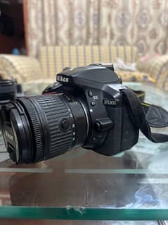 Nikon D5300 with 3 lenses