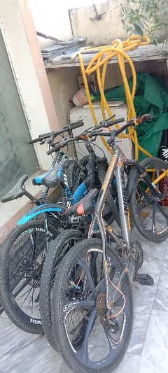 3 bicycles for sale