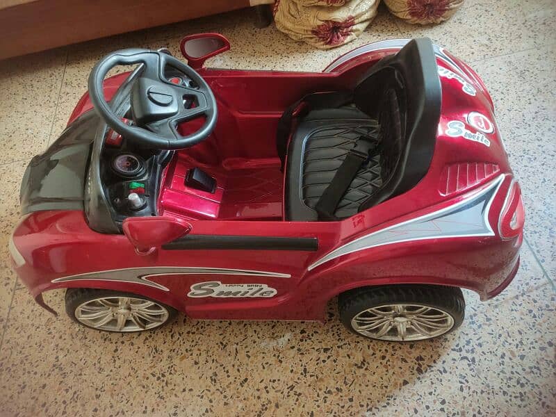 Kids Chargeable car with self & remote control 5