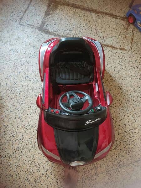 Kids Chargeable car with self & remote control 8