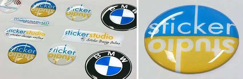 Epoxy or Dome Stickers or Badges - Lahore 1