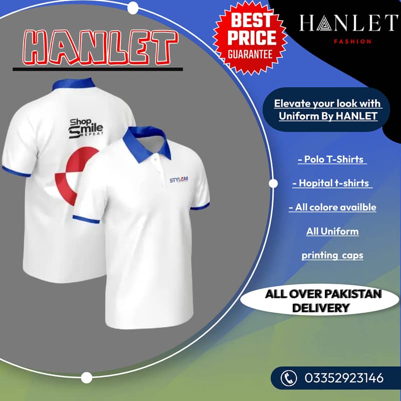 Uniforms, Polo T-Shirt Cap Embroidery & Printing 0