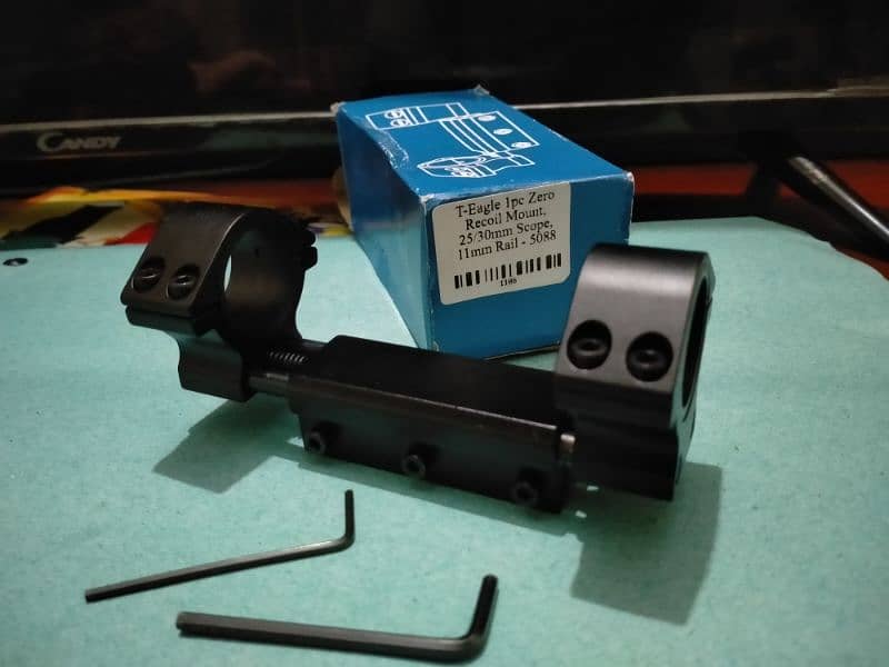 One Piece Zero Recoil Mount 11 mm for Scope 3