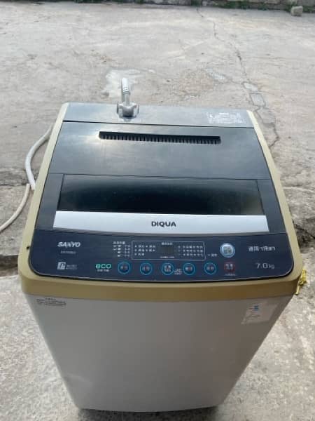 Sanyo Diqua automatic 7Kg washing machine for sale 4