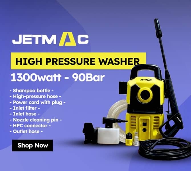 Jetmac Pressure Washer 0