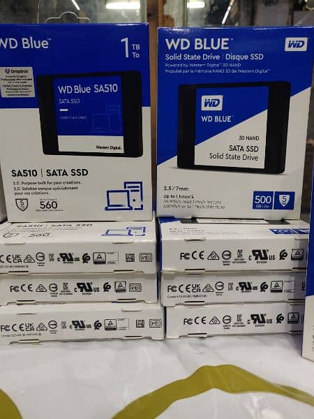 WD SN 512gb or 1tb new box pack WD blue sa510 WD official warranty 1