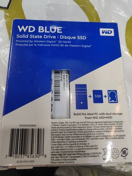 WD SN 512gb or 1tb new box pack WD blue sa510 WD official warranty 3