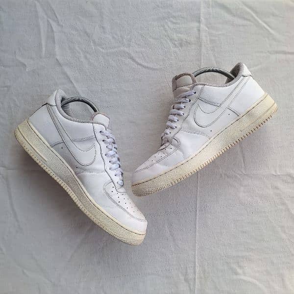 Nike Air Force 1 '07 'White' Sneakers/Shoes (Customized) 2