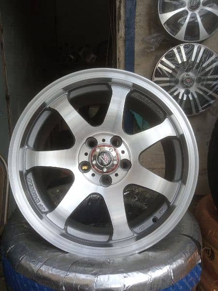 GENUINE ALLOY RIMS FOR COROLLA GLI, PREMIO, PRIUS ETC 4