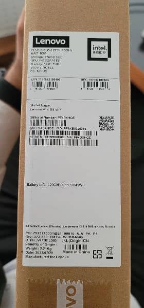 Lenovo Core i5 12th Generation 8GB 256GB 14 inch Box Pack 0
