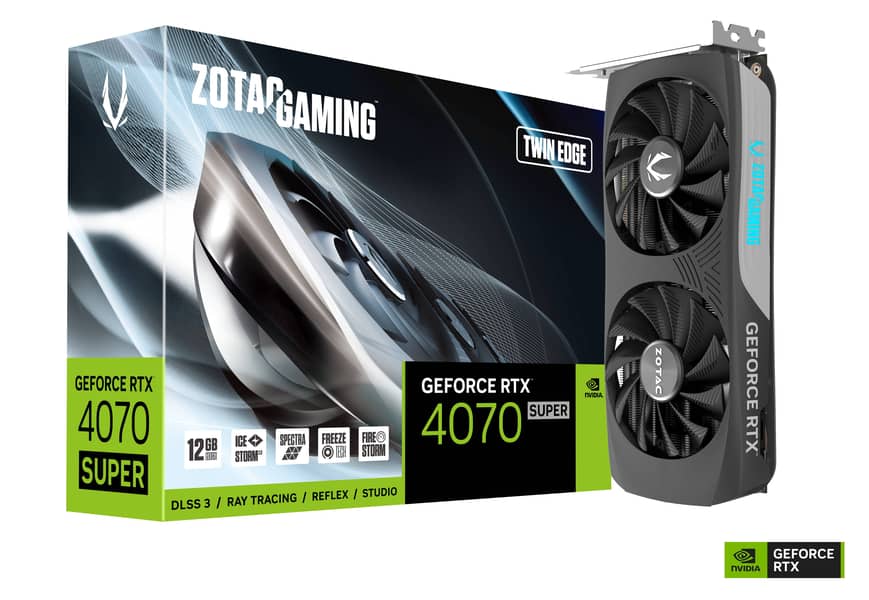 Zotac RTX­­ 4070 Super Twin Edge 12G / New / Packed / Full warranty 0