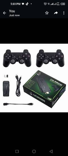 game stick with 2 wireless controller 20000 games