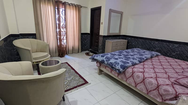 1 Bedroom Furnished Apartment for Rent in G-16 Islamabad 0