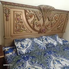 Bed Set/King size double bed/wooden bedroom furniture/complete furni