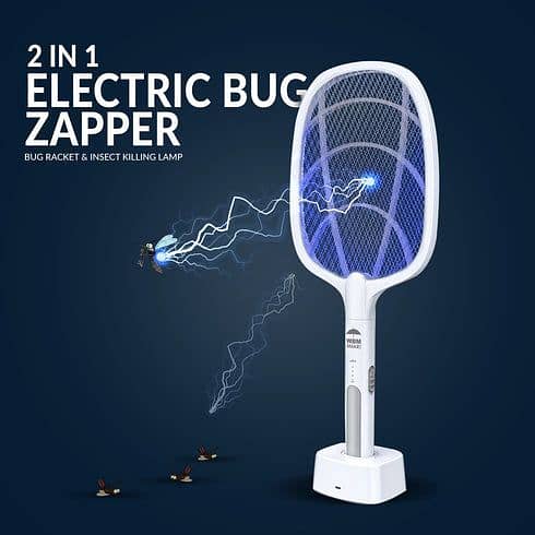Rechargeable Electric Mosquito Killer Racket! 3