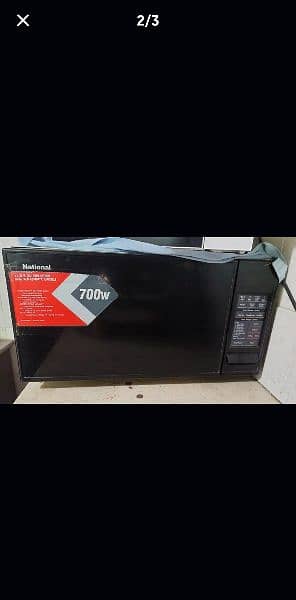 NATIONAL MICROWAVE OVEN 60 LTR CAPACITY, MADE IN JAPAN , 2