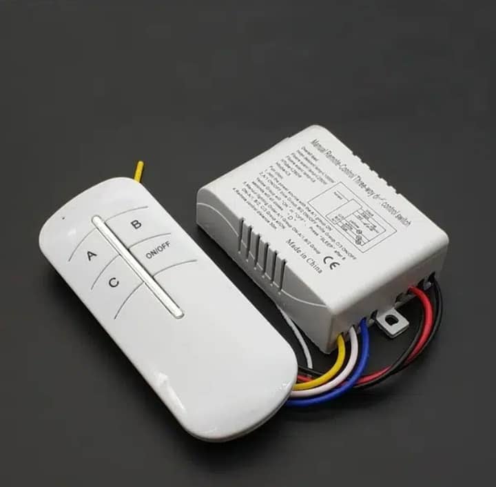 Remote control switch for lamps 12 volt and 220 volt 3