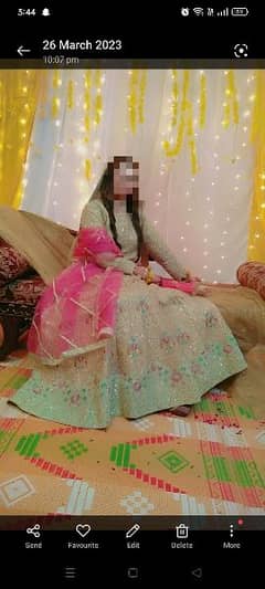 bridal and Mehandi dresses