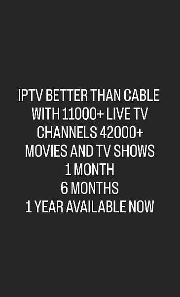 IPTV good working for Android box , smart tv and phone 0