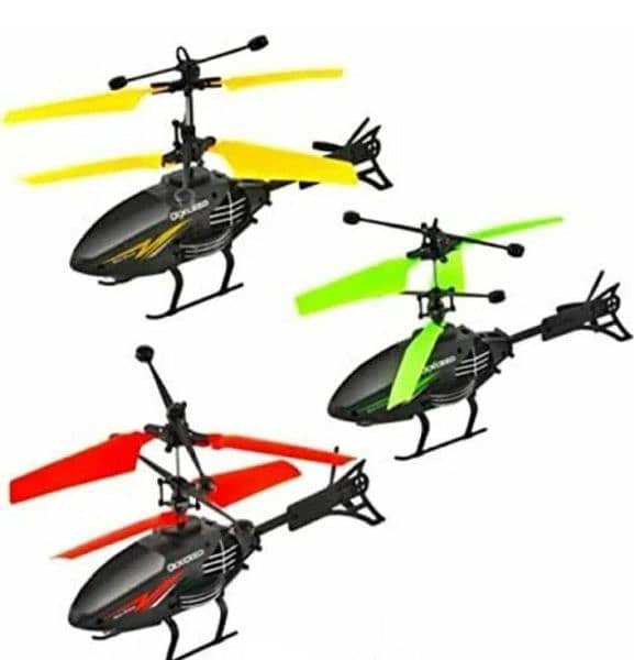 1PC Rechageable Remote control flying hand induction sensor helecopter 0